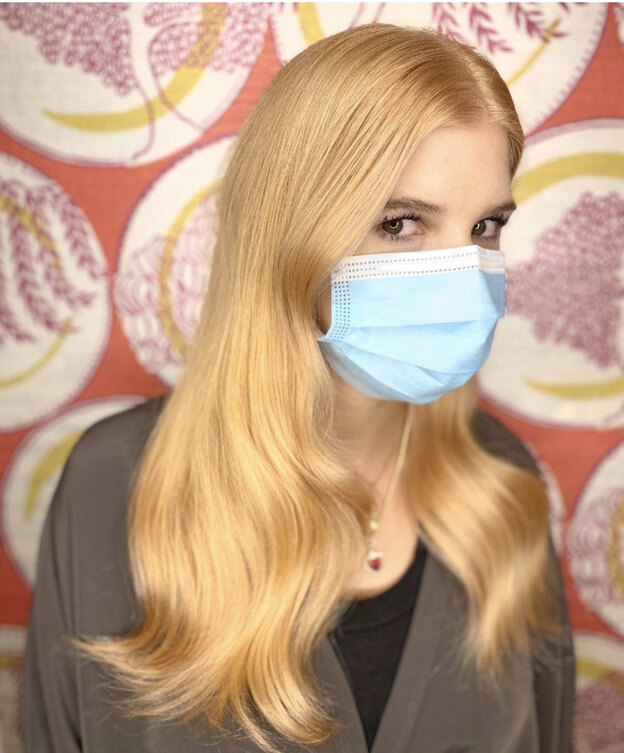 رنگ موی توت فرنگی