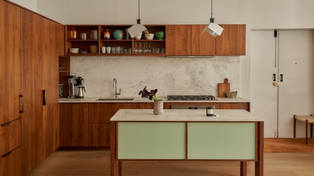 کابینت جزیره مربعی 