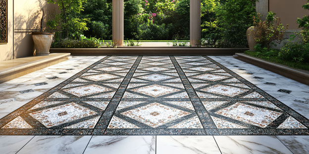 موزاییک کاری چیست؟ + انواع موزاییک و کاربرد آنها