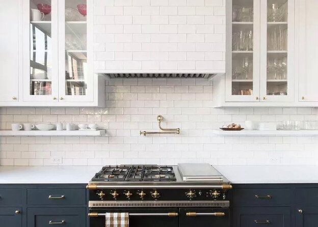 کابینت دو رنگ