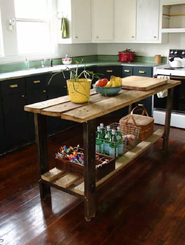 کابینت دو رنگ 