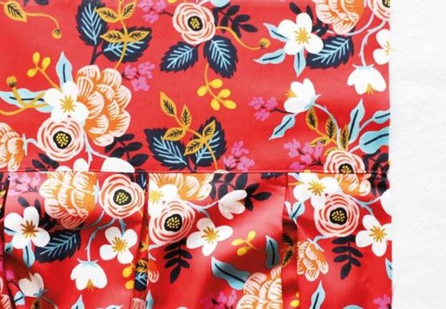 دوخت دامن پیله دار 4