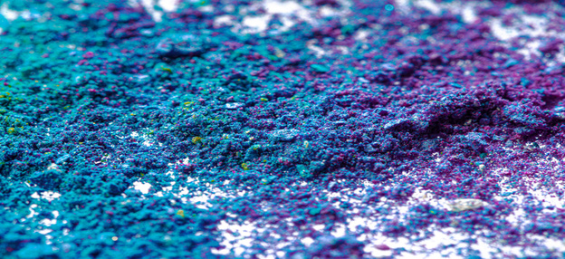 پودر لاجورد در نقاشی ساختمان