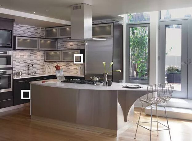 طراحی کابینت برای گوشه آشپزخانه ۶