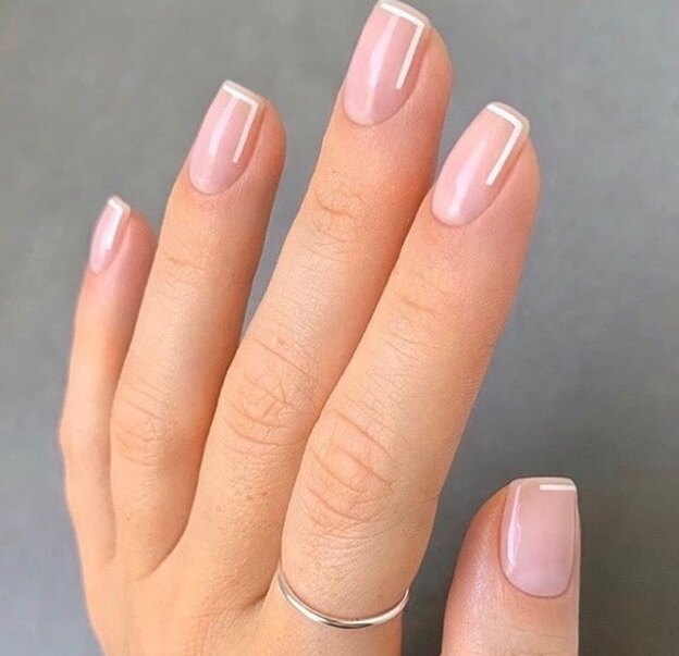 لاک ساده ناخن