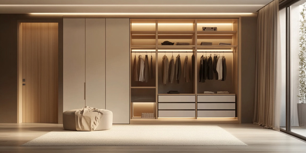 چند راهکار اصولی برای انتخاب رنگ کمد دیواری