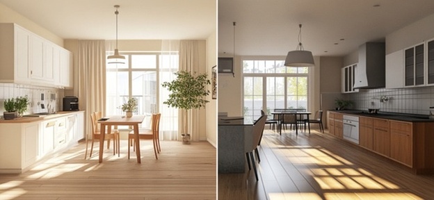 بازسازی خانه ایده