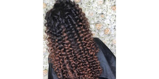 هایلایت موی مشکی