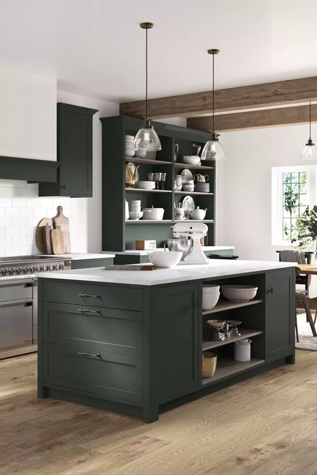 طراحی کابینت آشپزخانه ۱