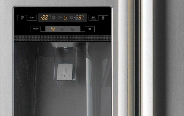 علامت های روی یخچال ساید دوو