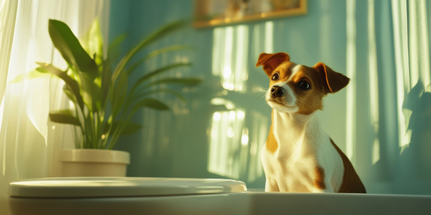 آموزش جای دستشویی سگ + مهمترین نکات