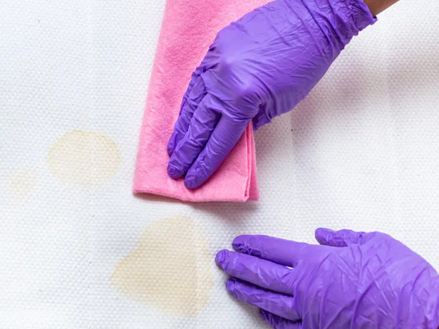 نکات پاک کردن استفراغ از تشک خوشخواب + راهکارهای خانگی