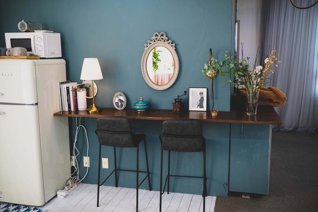 رنگ کاری کابینت های آشپزخانه