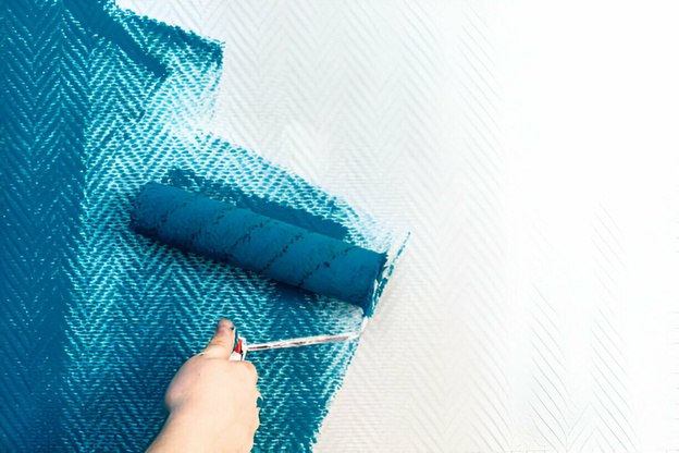 نقاشی کاغذ دیواری شابلون