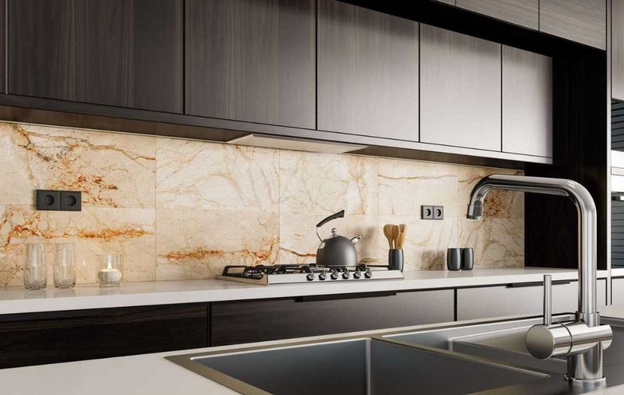 انواع بین کابینتی چیست؟ جدیدترین مدل های بین کابینتی مدرن برای آشپزخانه