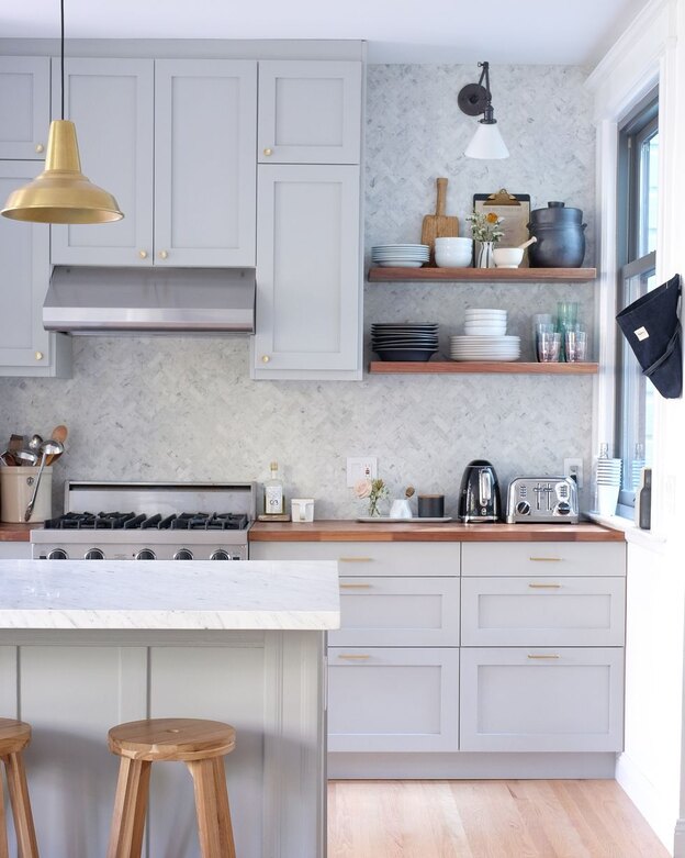 طراحی کابینت آشپزخانه آیکیا