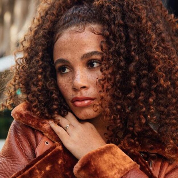 رنگ موی آجری