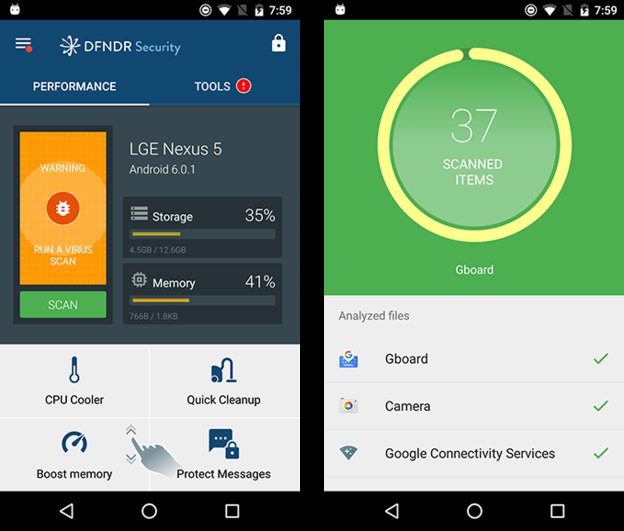 آنتی ویروس اندروید