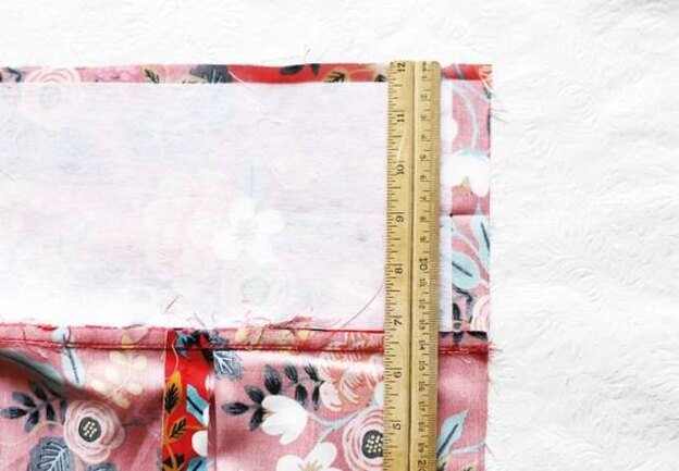 دوخت دامن پیله دار 5