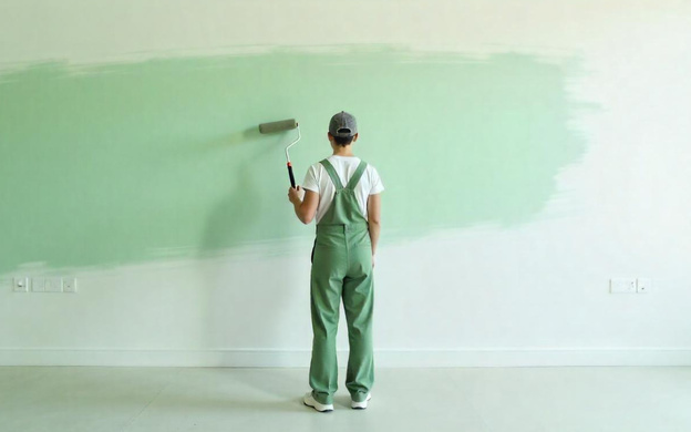 مراحل نقاشی ساختمان؛ آموزش گام به گام نقاشی و رنگ کاری ساختمان