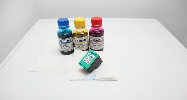 قدم ششم شارژ کارتریج رنگی