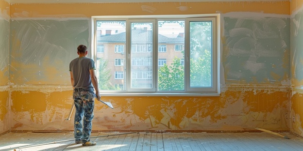 نقاشی ساختمان قدیمی در ۶ قدم