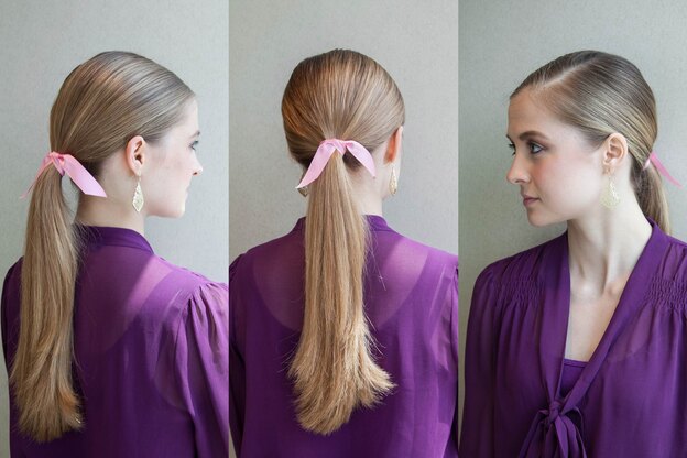 مدل موی دم اسبی