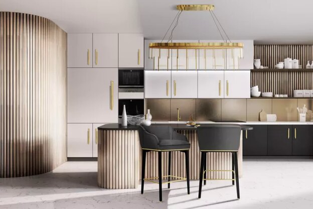 طراحی کابینت آشپزخانه ۴