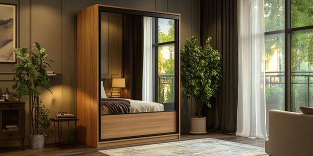 انواع کمد دیواری با آینه + مزایا و قیمت