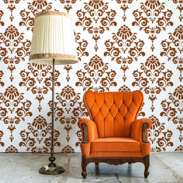 نقاشی ساختمان با شابلون