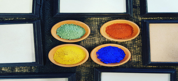 لاجورد در نقاشی ساختمان