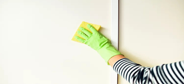 مراحل نقاشی ساختمان؛ تمیزکاری