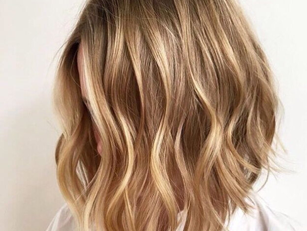 رنگ موی بلوند تیره