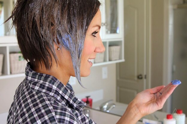 آمبره موی کوتاه در خانه