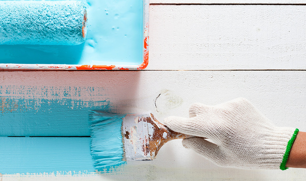 نقاشی با رنگ نانوی ساختمانی