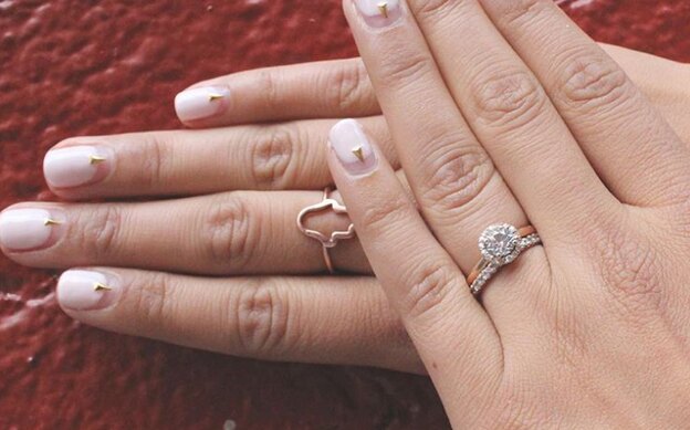 طرح رنگ لاک ناخن