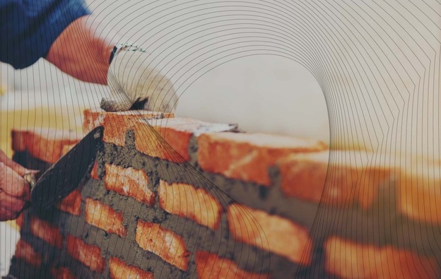 دیوارچینی با اجر