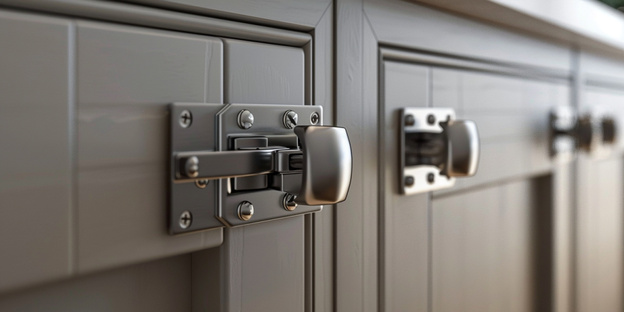 قفل کابینت کودک، کلید ساخت محیطی ایمن برای کودکان