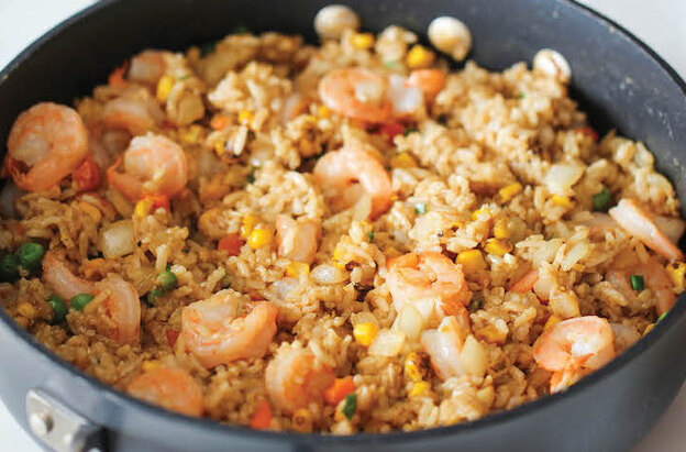 دستور پخت میگو