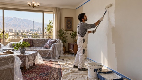 دستمزد نقاشی ساختمان ۱۴۰۵