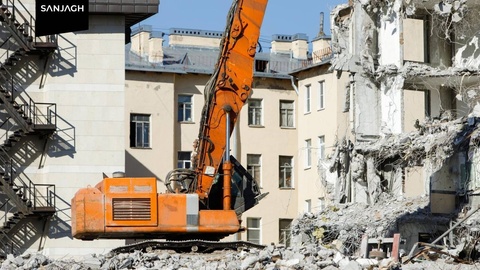 هزینه تخریب ساختمان