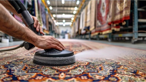 شستوشوی فرش در قالیشویی