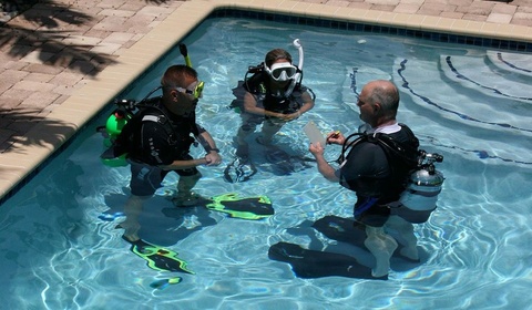 آموزش غواصی