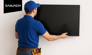 نصب تلویزیون به دیوار