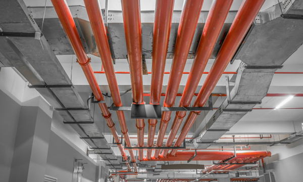 لوله کشی آتش نشانی ساختمان